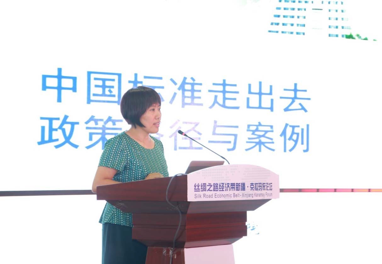 中国标准化研究院副院长李爱仙发表演讲.jpg